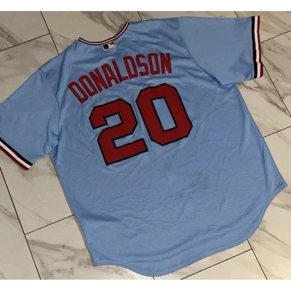 Nike Other - Minnesota Twins Josh Donaldson #20 Jersey Men's XL Nike MLB Throwback Blue EUC!